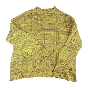 BDG Urban Outfitters S Oversized Kurt Distressed Crewneck Sweater Grunge Punk